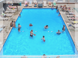 Outdoor Child Kiddie Pool Cape May Hotel Motel